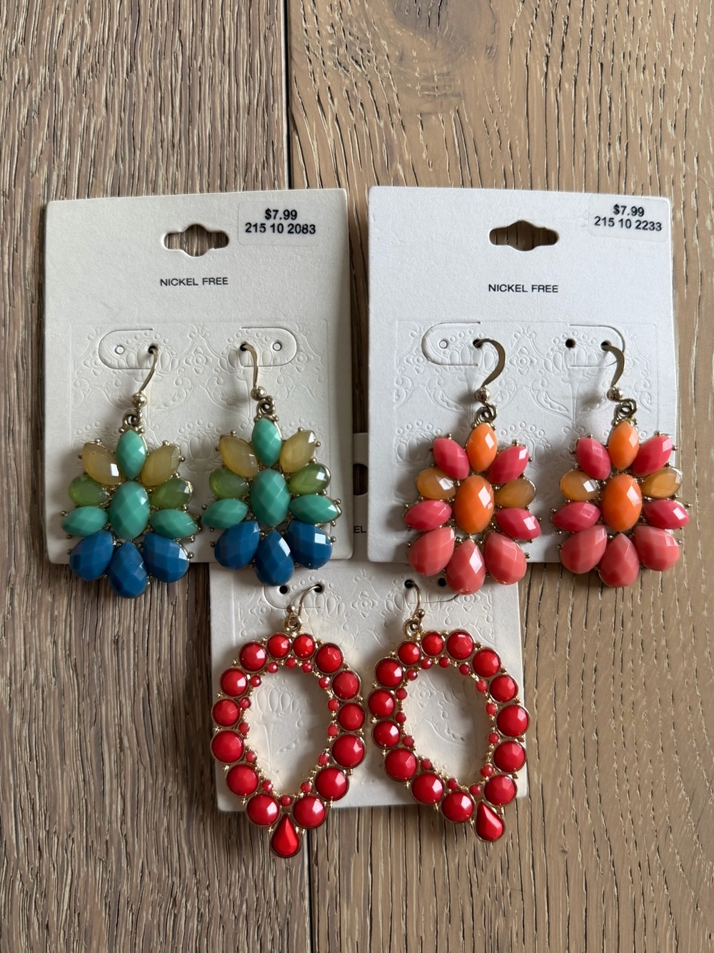 Target Statement Earrings - Set of 3